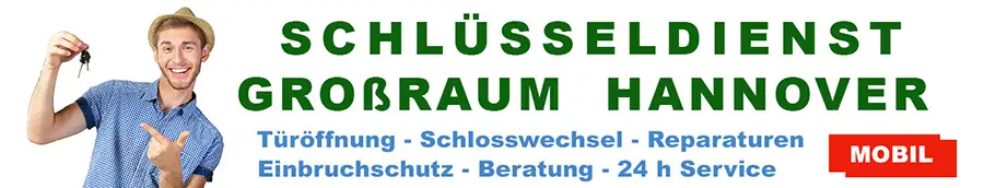 Banner Schluesselnotdienst Grossraum Hannover