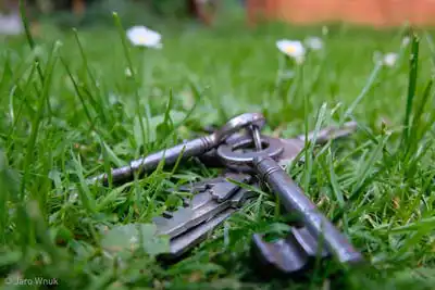 Verlorene Schlüssel in Grass